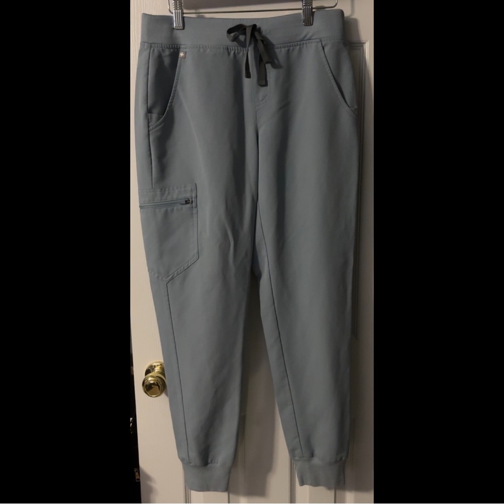 Figs Dusty Blue Zamora Joggers